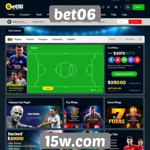 Análise da plataforma de apostas do site bet06
