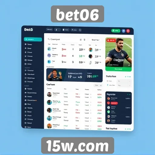 Interface do usuário do bet06 e usabilidade